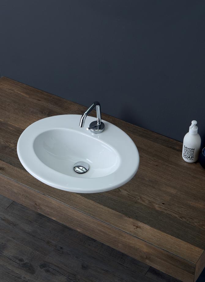 Vasque à Poser Iceberg Blanc