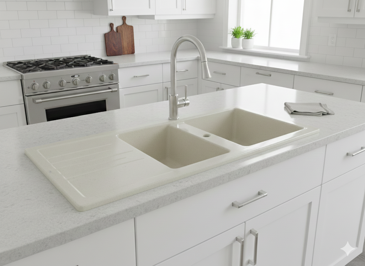 Évier Fresh Finition Granit 116x50cm