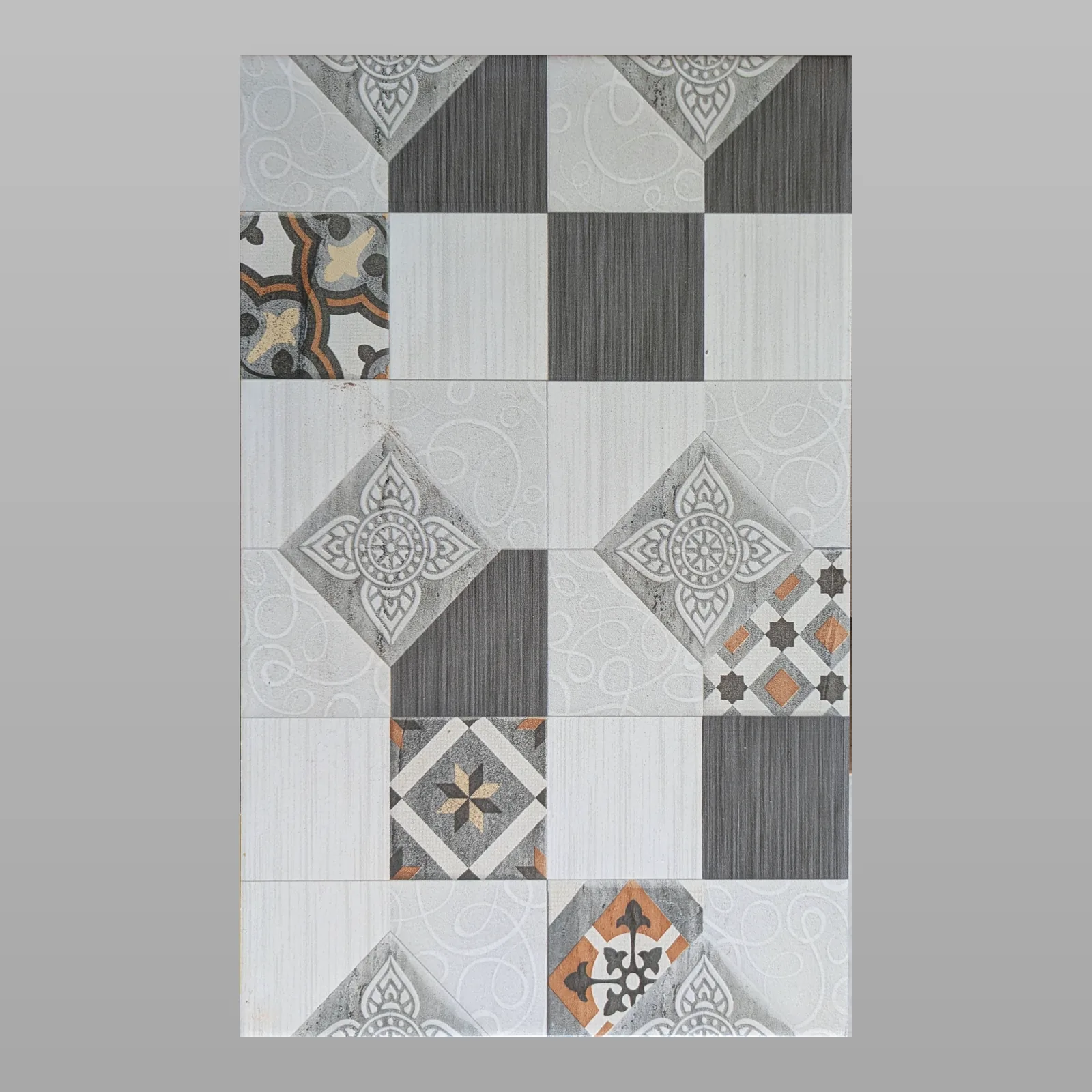 Décor Happy Blanc 25x40