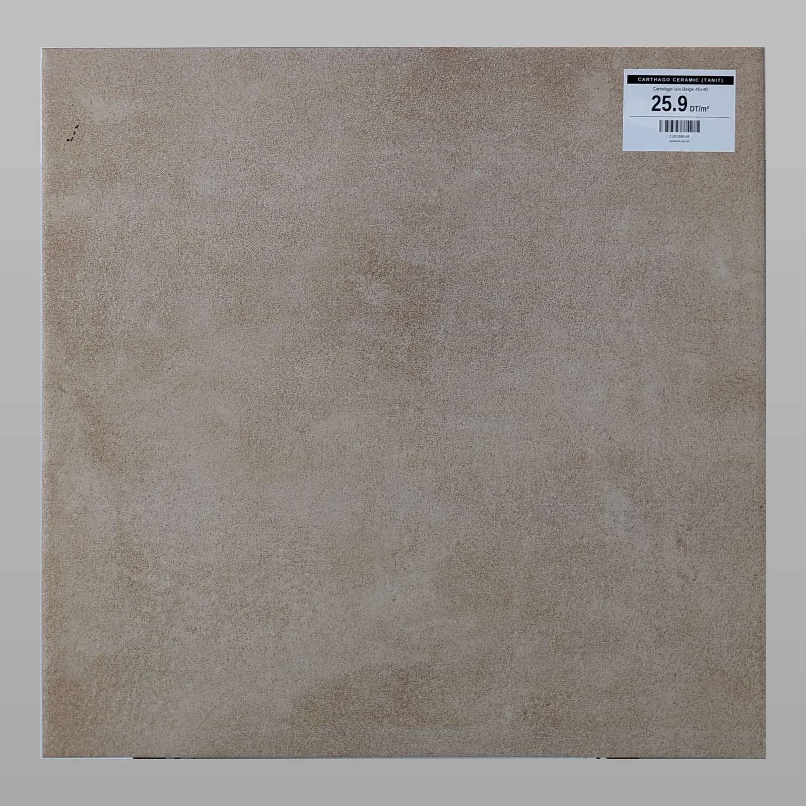 Carrelage Isis Beige 40x40