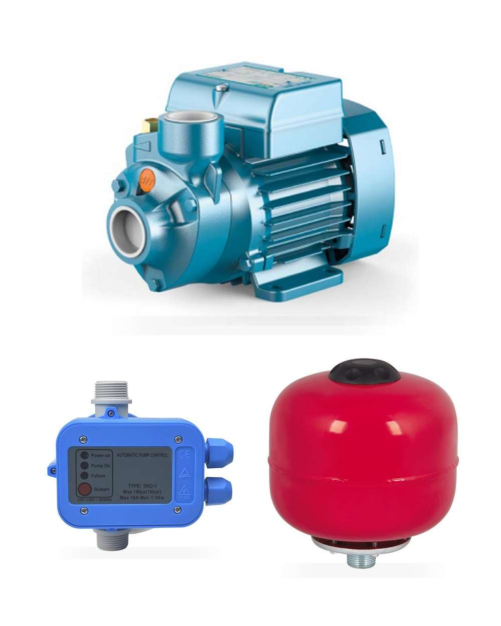 Pack pompe surpresseur automatique + ballon
