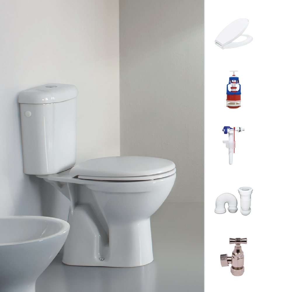 Pack WC Azur prêt à poser – Sortie Arrière