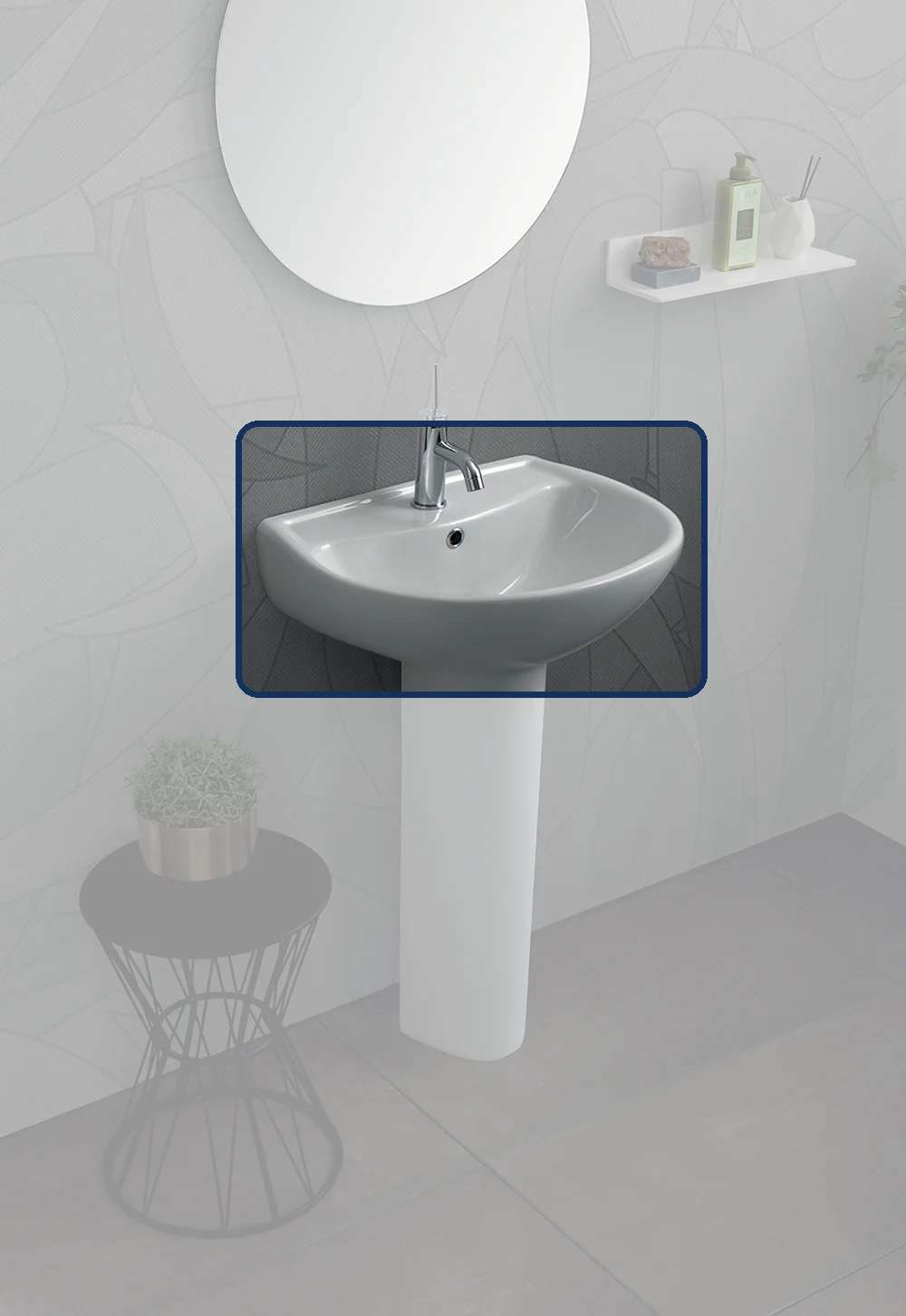 Lavabo Alia Blanc