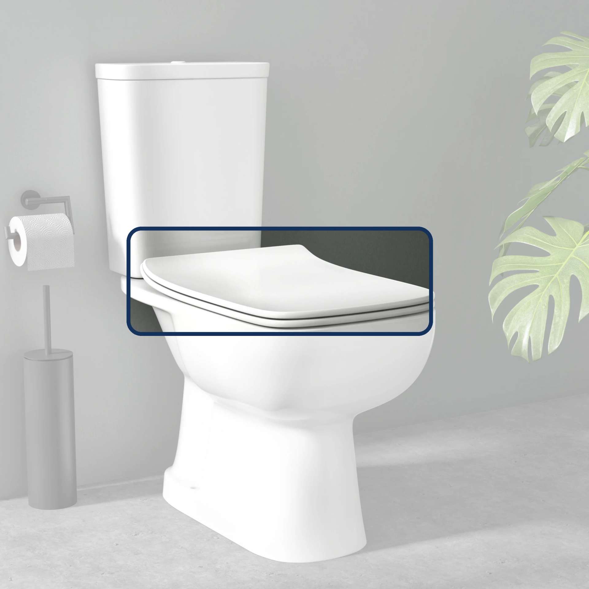 Abattant Olympia Fermeture Douce