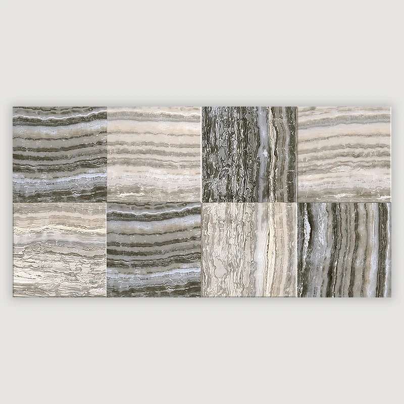 Bordure Corail Gris 30x60