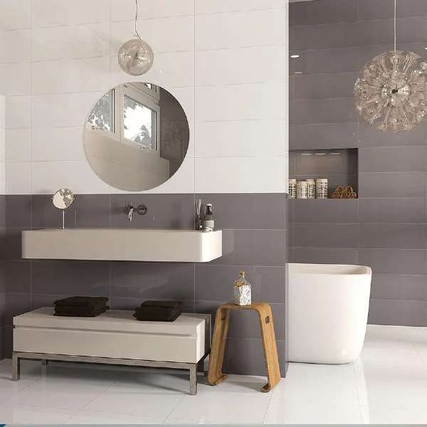 Décor Happy Blanc 25x40