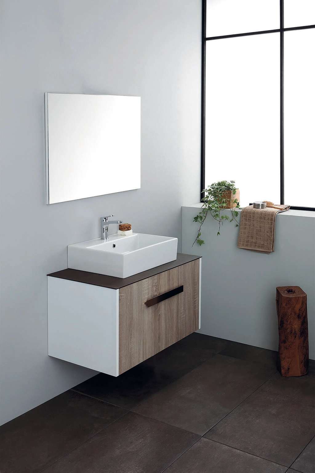 Meuble Salle de Bain Bari 80 cm