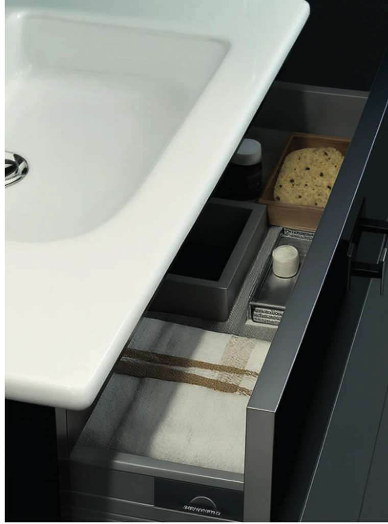 Meuble Salle de Bain Éclat 80 cm avec Colonne — 2