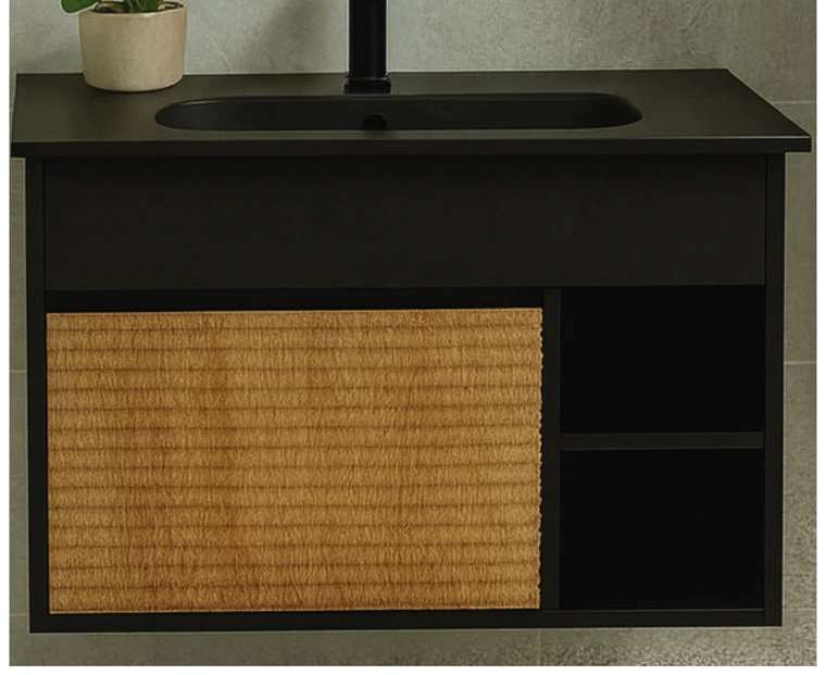 Meuble Salle de Bain Venise 80 cm avec Colonne — 2