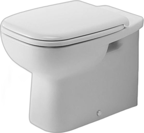 Cuvette Duravit D-Code Blanc – Sortie Arrière